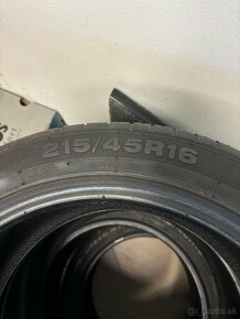 Letné pneu 215/45 r16 - 3