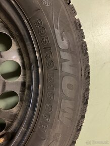 zimné ako nové 205/60 R16 96H + disky - 3