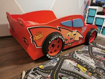 Detská posteľ auto McQUEEN 90 x 180 cm - 3