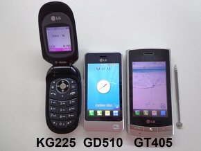 LG KG225 Véčko KP100 Klasický GD510 Dotykový LG KS360 QWERTY - 3