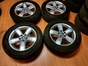 Predam Original elektrony Volkswagen 5x112 R16 a zimne pneu - 3