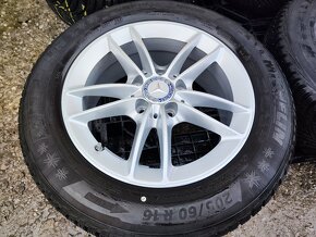 Alu sada = 5x112 =orig. MERCEDES= s pneu= 205/60 R16 - 3