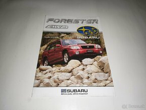 Prospekty Subaru - Forester, Legacy - 3