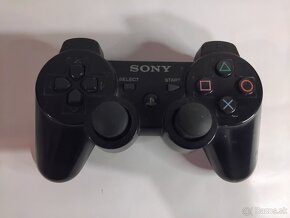 PS3 Super Slim 500GB + Ovládač + 9 hier - Dobry stav - 3