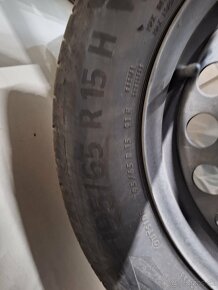 PLECHOVE DISKY  R15 A PNEUMATIKY 195/65 R15 - 3