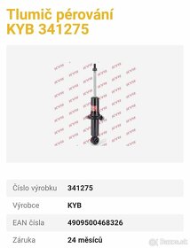 Zadné tlmiče KYB 341275 - 3