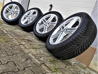 5X112 R20 ORIGINAL AUDI-ZIMNA SADA-255/45 R20 MICHELIN - 3