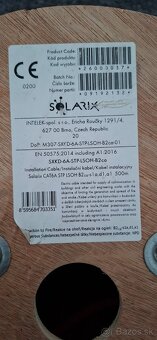 Instalační kabel Solarix CAT6A STP LSOH B2ca-s1,d1,a1 - 3