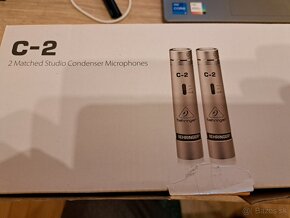 Behringer C-2 pár profesionálnych mikrofónov - 3