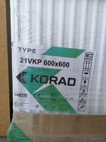 KORAD Radiátor 21VKP 600/600 - 3