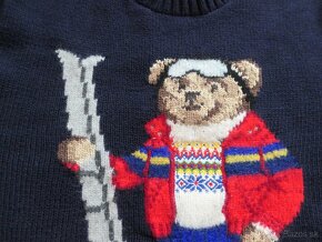 RALPH LAUREN BEAR ikonicky bavlneny sveter s medvedom - 3