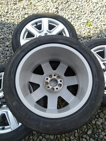 17" alu AUDI A 6 + letné pneu. - 3