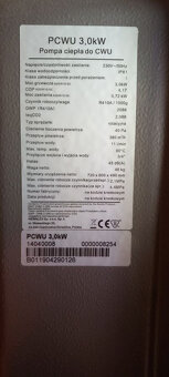 Tepelné čerpadlo Hewalex PCWU 3,0kW - 3