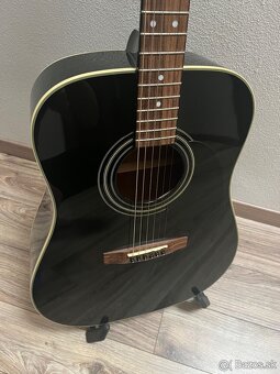 Čierna akustická gitara Cort AD-870 - 3