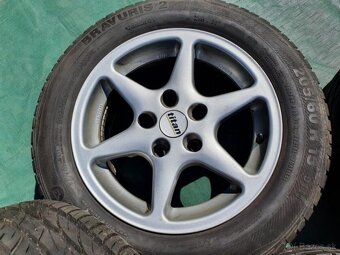 r15" Volkswagen Bmw 5x120 7x15 et38 98% pneu - 3