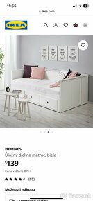 IKEA Hemnes perinak - odkladaci priestor na matrac - 3