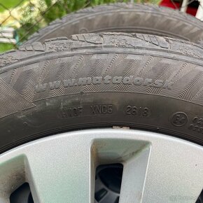 205/55 r16 zimné kolesá komplet (pneu,disk,puklica) škoda - 3