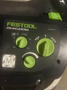 Festool  CTM 48 E LE EC B22 R1+ 2x filtrační vak+ 2 redukce - 3