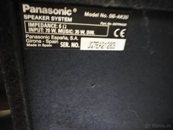 Panasonic SA-AK20 + repro SB-AK20 - 3