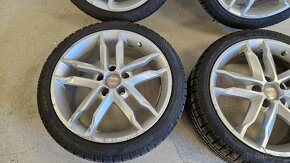 Disky 5x112 r18 OEM SEAT so zimnymi pneu Pirelli - 3