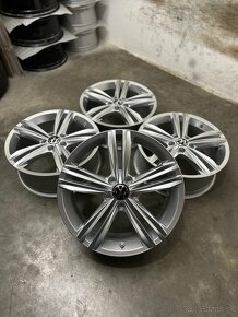 Hliníkové disky 5x112 R18 VW Sebring Tiguan RLine nepoužite - 3