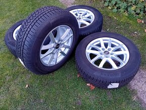 16" ALU disky 5x112 /Tiguan,Q3,Karoq/ + zimné 215/65 r16 8mm - 3