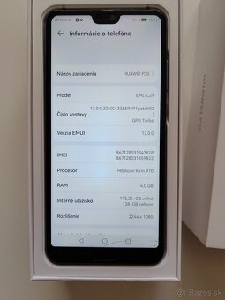 Huawei P20 - Midnight Blue - 3