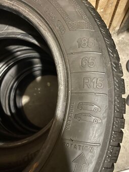 Predám 4ks pneu 185/65 R15 KLEBER - 3