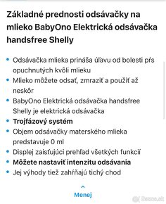 Odsávačka mlieka BabyOno - 3