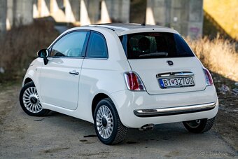 Fiat 500 1,2 (panoramatické okno, červená koža, kúpené v SR) - 3