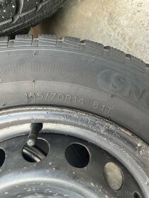 Zimné pneu s plechovými diskami - 3