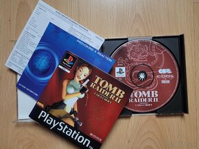 Predám hru na PS1 Tomb Raider 2 - 3