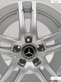 Nové Dezent Mercedes 7,5X17 ET36 5X112 Alu disky 1255 - 3