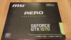 MSI GeForce GTX 1070 AERO 8G OC - 3