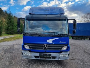 MERCEDES ATEGO 1018 + HIAB 077 radio control - 3