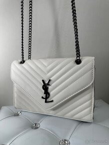 yves saint laurent kabelka biela - 3