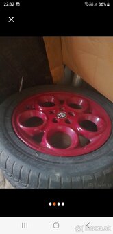 ORIGINÁL DISKY ALFA ROMEO SPIDER R18 5X98 AJ R16 5X98 - 3