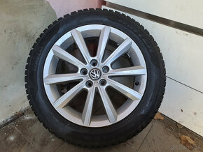 5x100 r16 kolesa disky polo zimne alu 185 60 16 volkswagen - 3