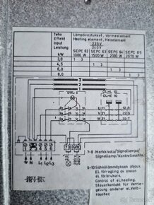 Saunová pec 6kw - 3