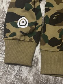 Bape Shark Hoodie Mikina Zelená - 3