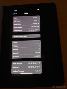 iPhone 12 128GB black / Nová batéria - 3