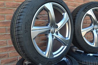 5x112 R19 letna sada Org Audi A6 c8 + 245/45 R19 Michelin - 3