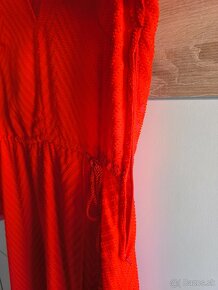 Dlhé červené dámske šaty - 3