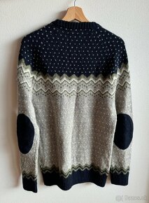 Nový merino sveter Fjallraven Ovik Knit Sweater M - 3