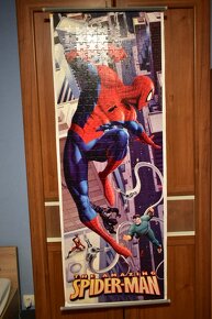 Puzzle Spiderman na plátne 140x50cm - 3