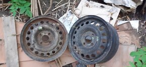 Predám OPEL disky 4x100,  od 5 Eur, 14" + 15" - 3