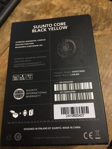 SUUNTO CORE BLACK YELLOW - zľava - vianočný darcek - 3