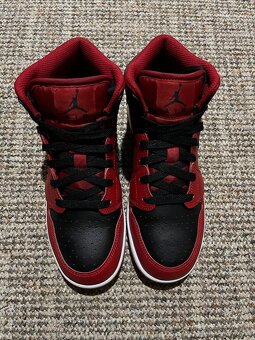 Nike Air Jordan 1 Mid "Reversed Bred GS", velikost 38,5 - 3