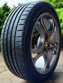 alu R17 4x100, orig. Alfa Romeo MITO, pneu 215/45 - 3