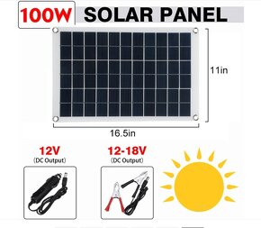 Solárna zostava, solárny panel, regulátor 12V-24V - 3